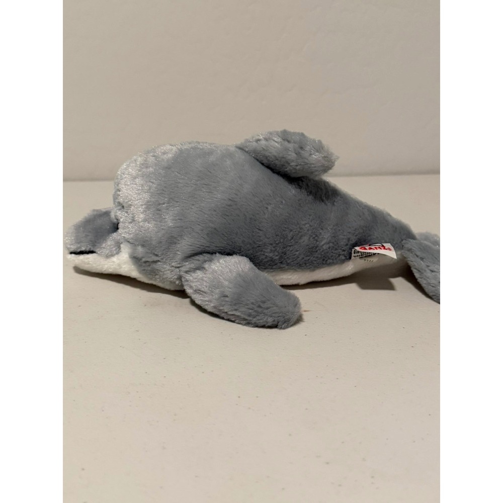 Webkinz Bottlenose Dolphin Plush Ganz Stuffed Animal Gray White Collectible Toy